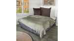 COBIJA-FLANNEL-JACQUARD-170X230-LINEAS-VERDE-SAGE