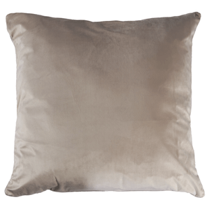 Cojín velvet unicolor perla-nuit