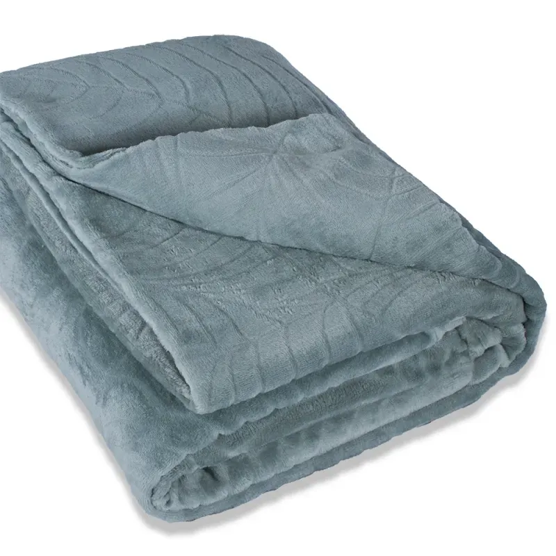 COBIJA FLANNEL FLEECE 180X230 VERDE_7702997627996_3
