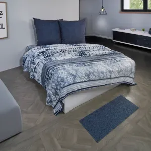 Cobija flannel estampada bokhara