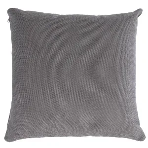 Cojín tela plana loft apolo gris 43 x 43 cm
