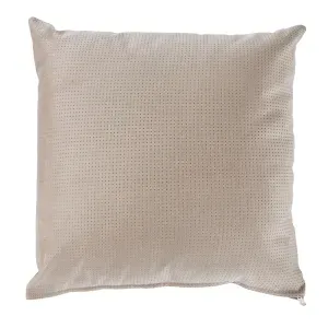 Cojín tela plana loft polkadot almendra 43 x 43 cm