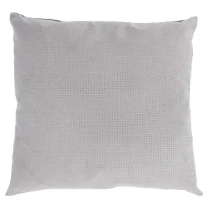 Cojín tela plana loft polkadot gris 43 x 43 cm
