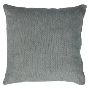 Cojín tela plana loft apolo verde grisaceo 43 x 43 cm