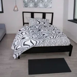 Juego de sábanas microfibra estampado basil