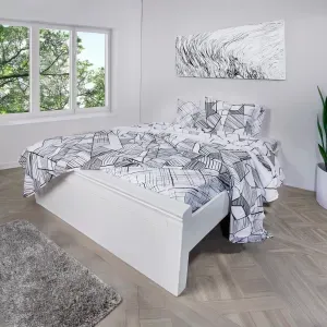 Juego de sábanas microfibra estampado zack