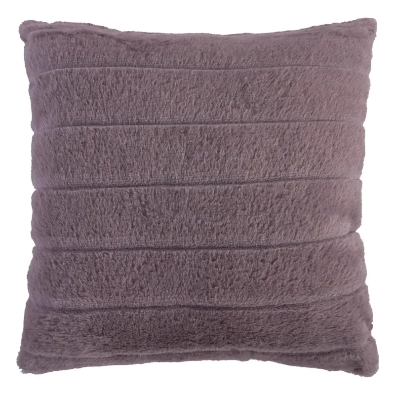 FORRO COJIN FUR UNICOLOR 45X45CM MALVA BREZO_7702997702075
