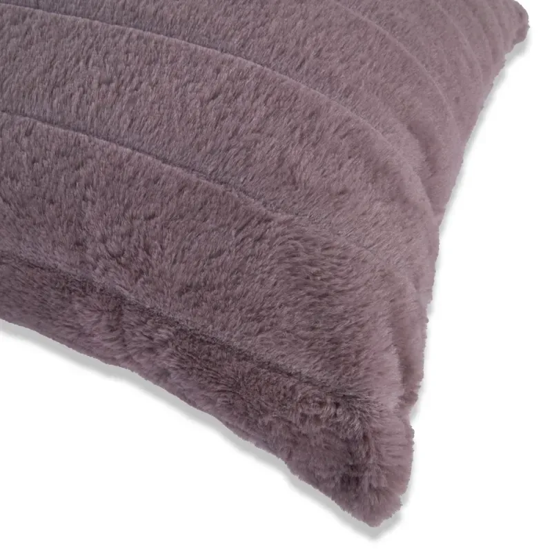 FORRO COJIN FUR UNICOLOR 45X45CM MALVA BREZO_7702997702075_1
