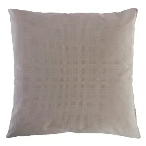 Cojín velvet loft polkadot beige 65 x 65 cm