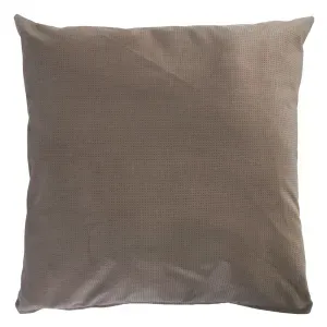 Cojín velvet loft polkadot almendra 65 x 65 cm