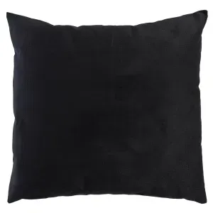Cojín velvet loft polkadot negro 65 x 65 cm