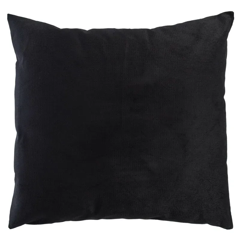 COJIN VELVET LOFT 65x65 POLKADOT NEGRO_7702997658129