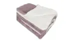 MANTA FUR UNICOLOR 125X150 LINEAS MALVA BREZO_7702997699818_2
