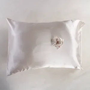 Funda más bamba satín plata