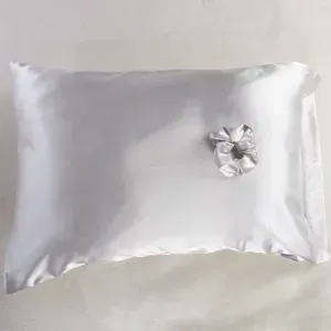 Funda más bamba satín perla