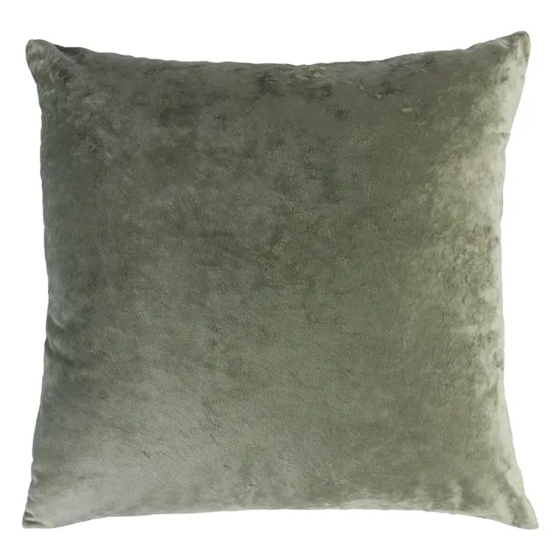 COJIN VELVET 45X45 EMBOSADO VERDE SAGE_7702997040986
