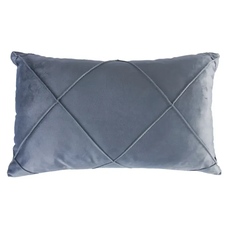 COJIN VELVET 30X50 DRAPEADO GRIS PLOMO_7702997565250