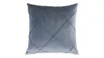 COJIN VELVET 45X45 DRAPEADO GRIS PLOMO_7702997585968