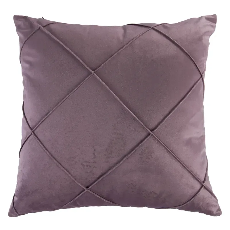 COJIN VELVET 45X45 DRAPEADO MALVA BREZO_7702997999024