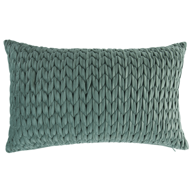 COJIN-VELVET-30X50-TRENZA-VERDE-SAGE