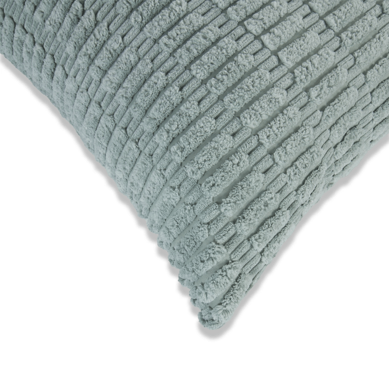 COJIN-CORDUROY-45X45-CADENA-VERDE-OSCURO