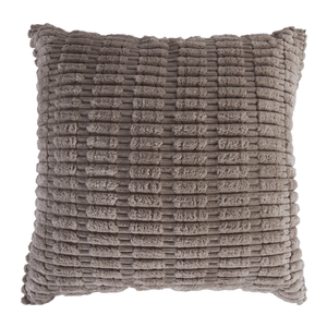 Cojín corduroy mini cadena beige