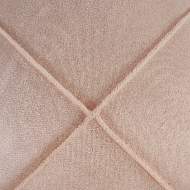 COJIN-VELVET-30X50-DRAPEADO-VAINILLA
