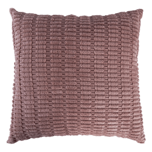 Cojín corduroy cadena rosa 60 x 60 cm
