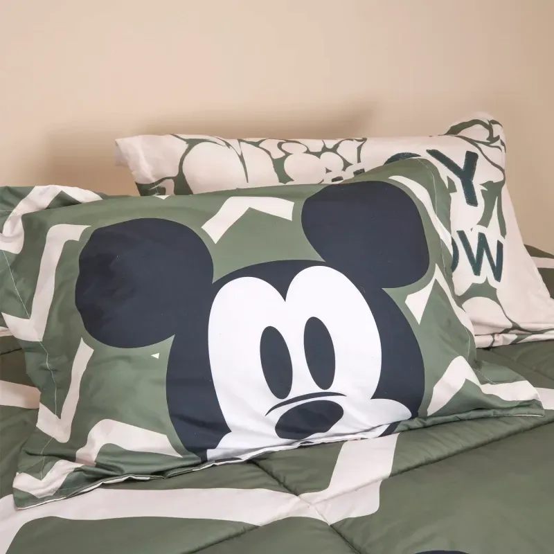 EDREDON MICRO EST PANEL DOBLE MICKEY MOUSE GREENY-7702997403583_3