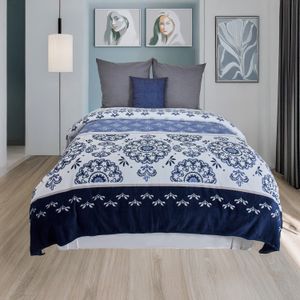 Cobija coral estampado juno