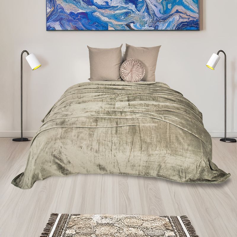 COBIJA FLANNEL VERDE SAGE EX_7702997436659_AS