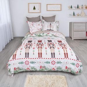 Forro para plumón microfibra estampado ártico