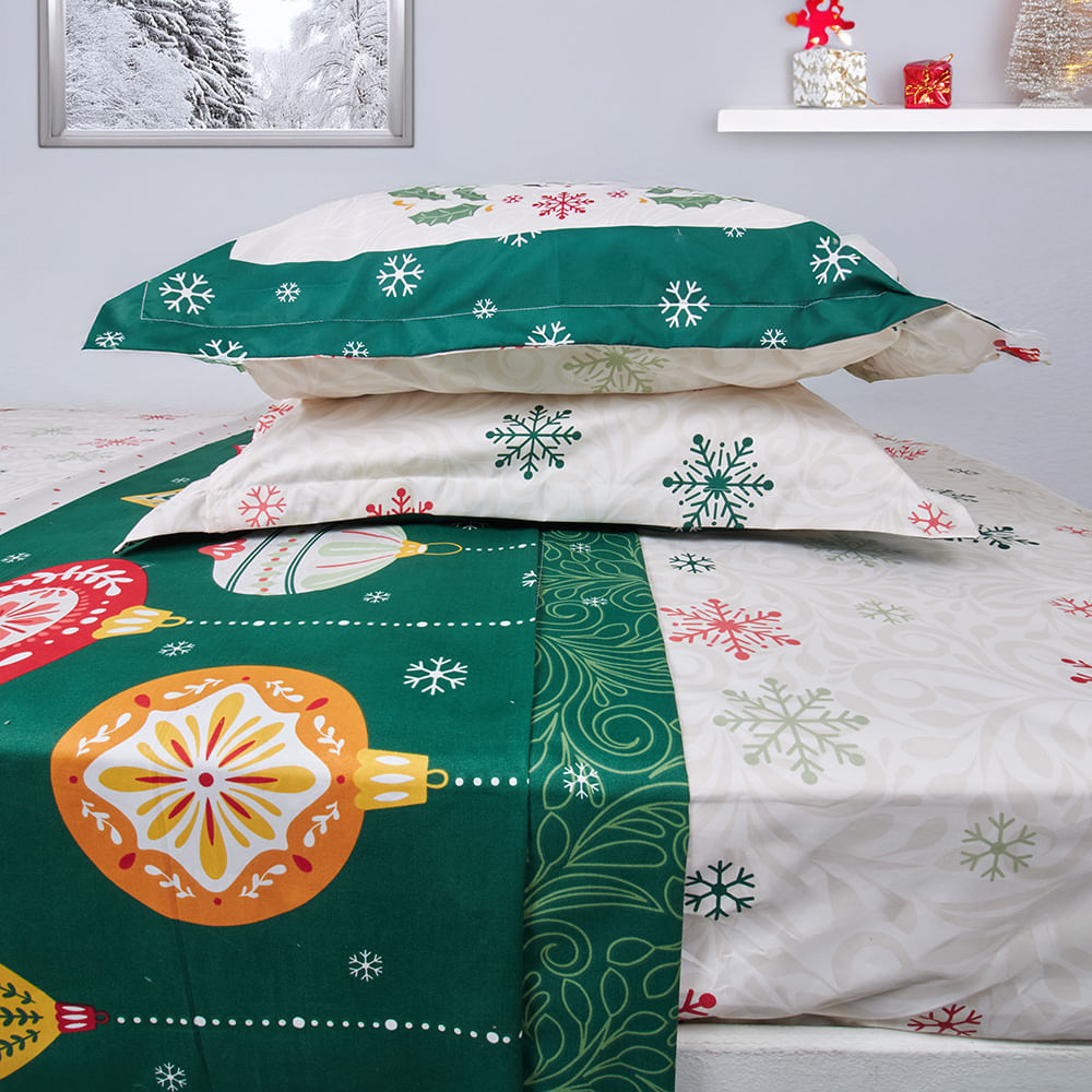 Juego de sábanas microfibra estampado brillo