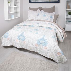 Cubrelecho microfibra estampado antique