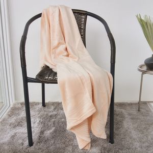 Manta flannel unicolor melon