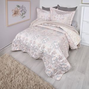 Cubrelecho microfibra estampado arboreo